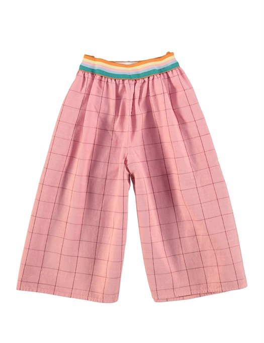 Culottes Pink & Garnet Checkered