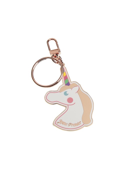 Keychain Unicorn Rose Gold