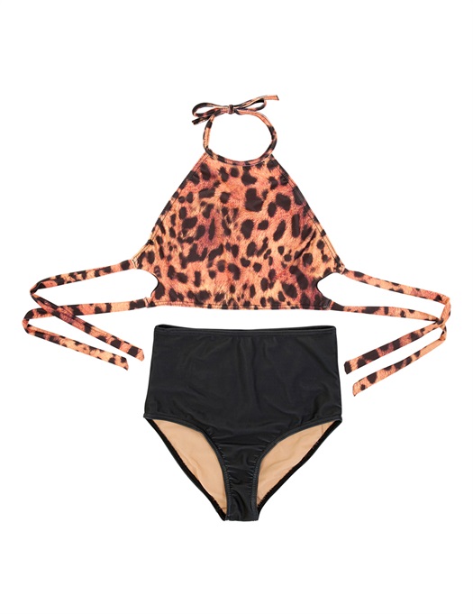 Leopard Brown Octapus Bikini