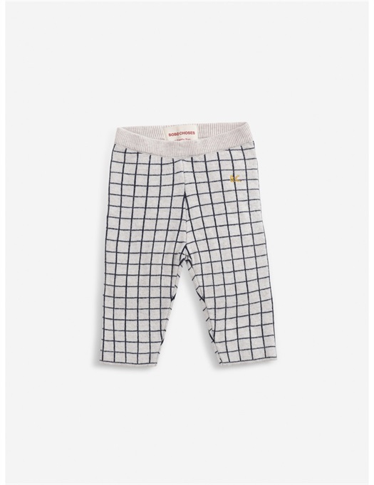 Baby Checkered Knitted Pants