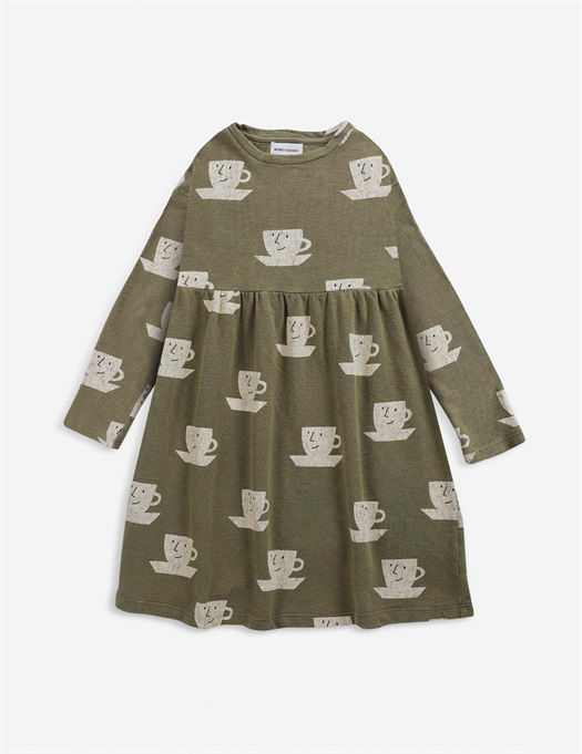 Cup Of Tea All Over Midi Dress