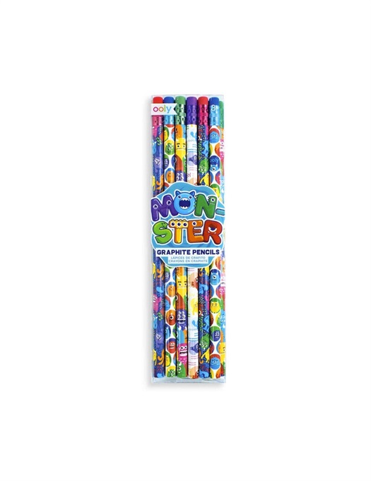 Graphite Pencils - Monster - Set 12