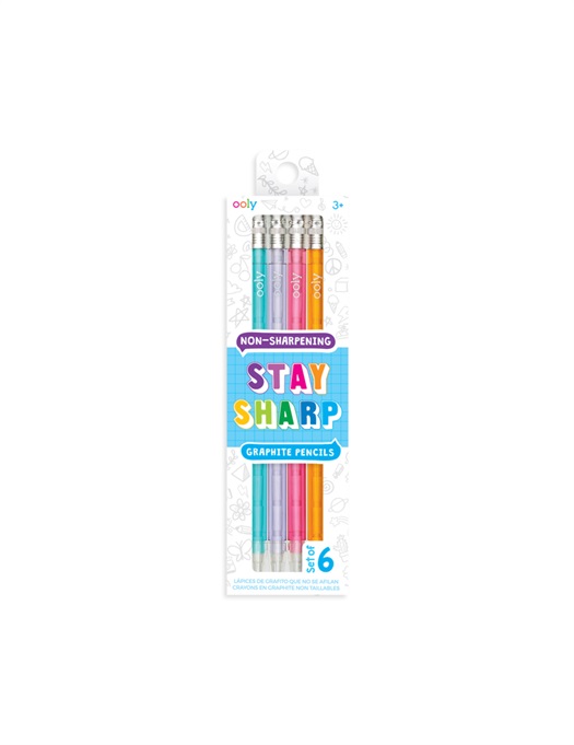 Stay Sharp Pencils - Set of 6
