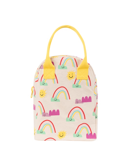 Zipper Lunch Bag - Rainbows