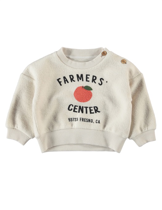 Baby Sweatshirt Ecru Farmers
