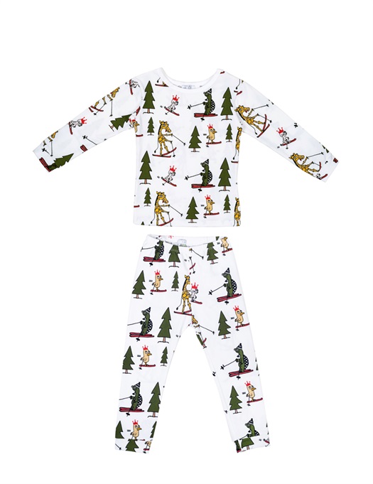 Pyjama Set The Skiing Fable