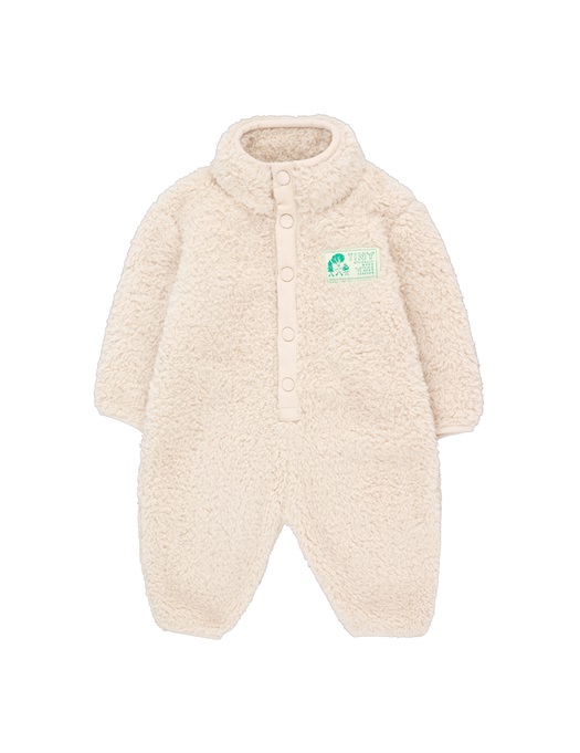 Baby Polar Sherpa One-Piece Light Cream