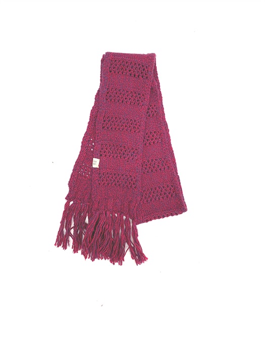 Rough Scarf Wine Twist