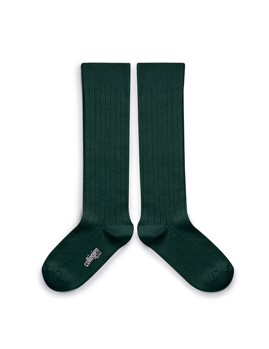 La Haute - High Socks - Vert Foret