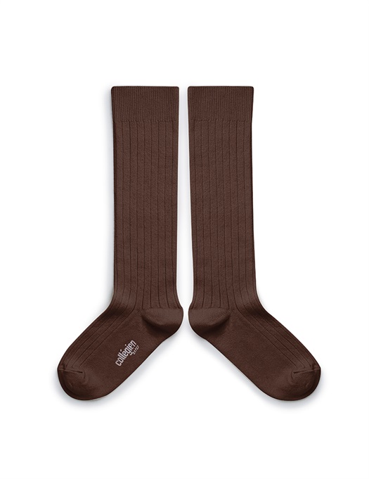 La Haute - High Socks - Chocolat Au Lait