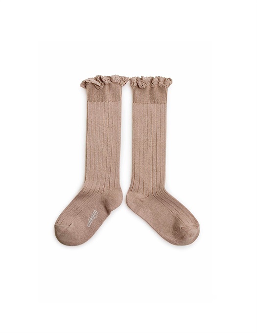 Josephine - High Socks - Petit Taupe