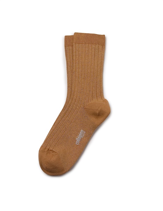 Victoire Socks Brillante - Caramel Au Beurre Sale