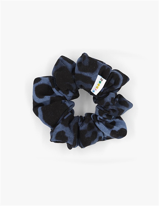 Animal Blueblack Scrunchie