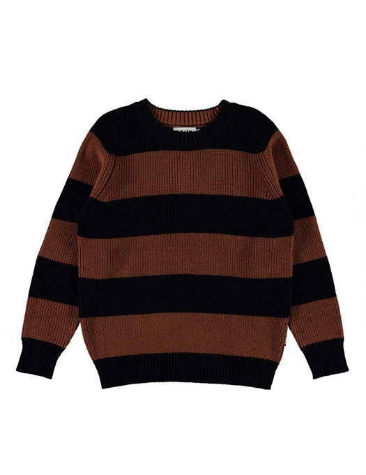 Bosse Sweater Iron Stripe