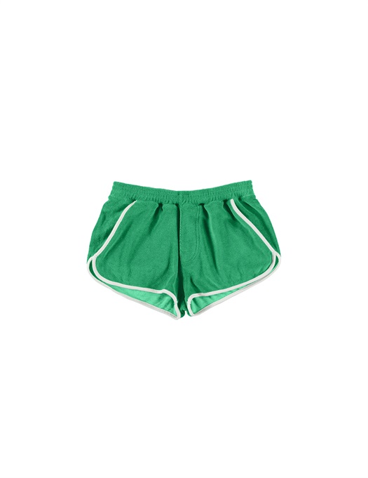 Towel Retro Shorts Green