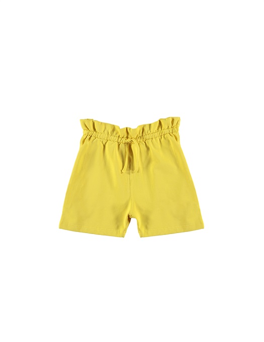 Waist Shorts Yellow