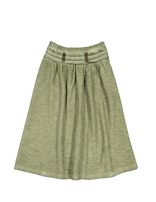 Longskirt Washed Military Green