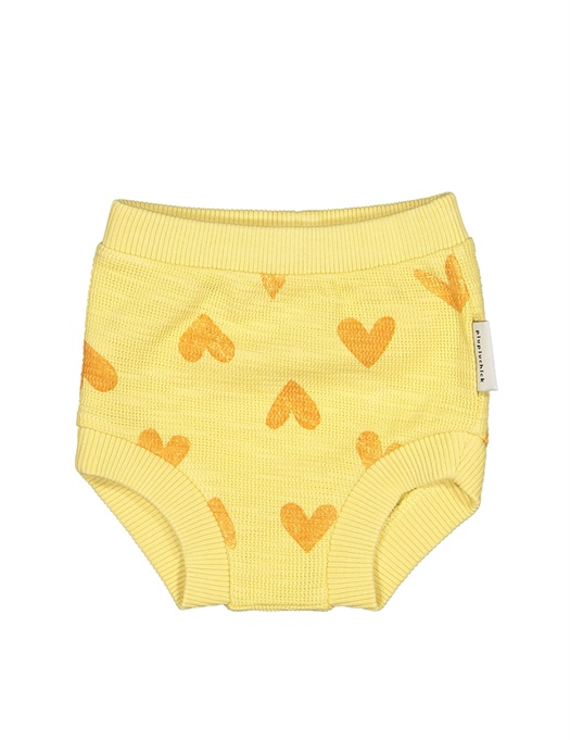 Baby Bloomers With Yellow Hearts