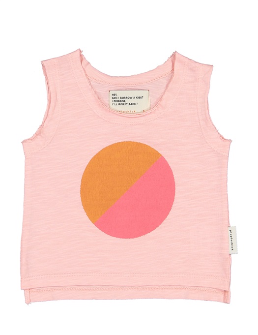 Baby T-Shirt Pink Circle Print