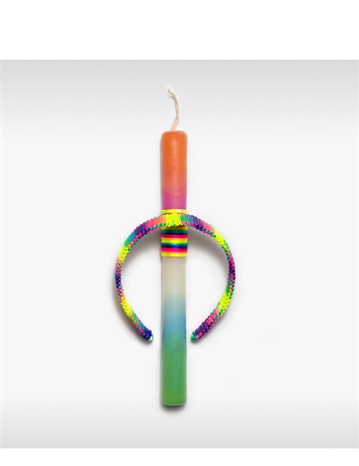 KIDDOZ Easter Candle - Rainbow