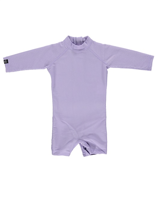 Lavender Ribbed Baby UPF50+