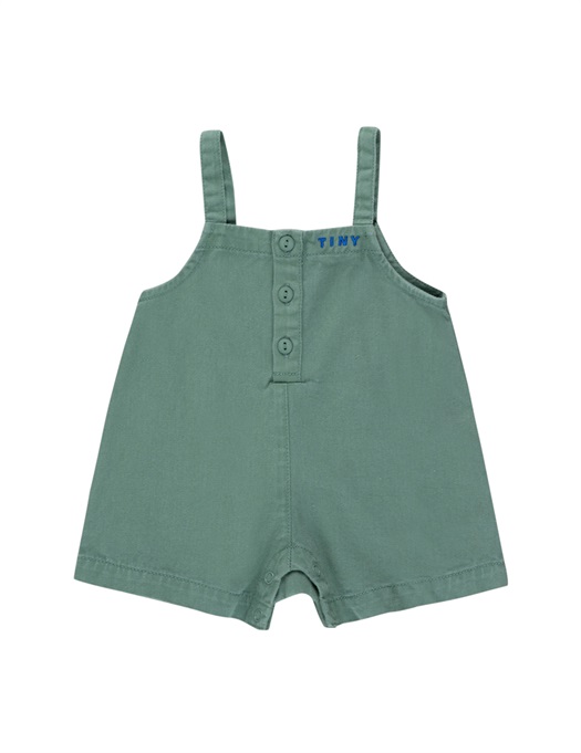 Baby Solid Dungarees Light Teal