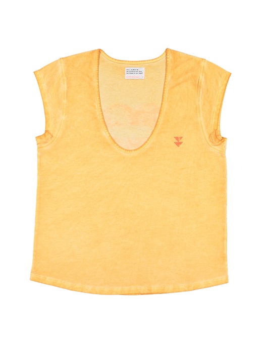 Sleeveless T-Shirt Orange - Lost In Love