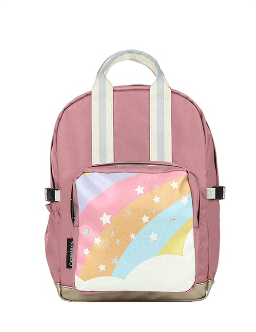Medium Ergo Backpack - Starry Rainbow