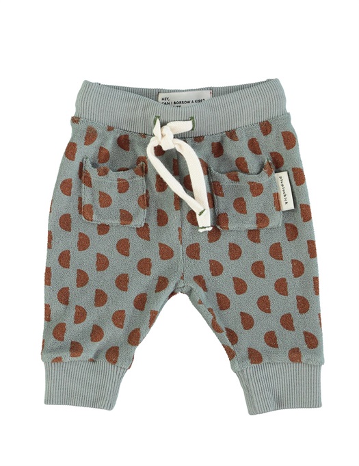 Baby Terry Leggings - Brown Half Moon