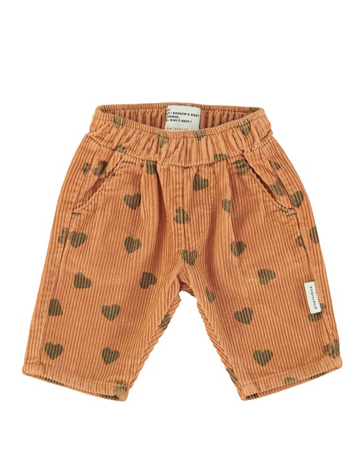 Baby Green Hearts Allover Trousers