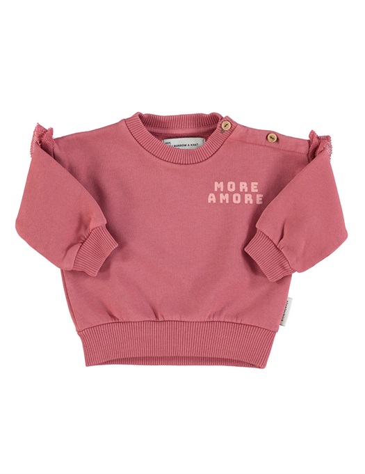 Baby Frilled Sweatshirt ''More Amore''