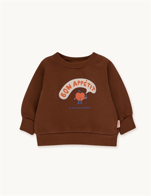 Baby Bon Appetit Sweatshirt Chocolate