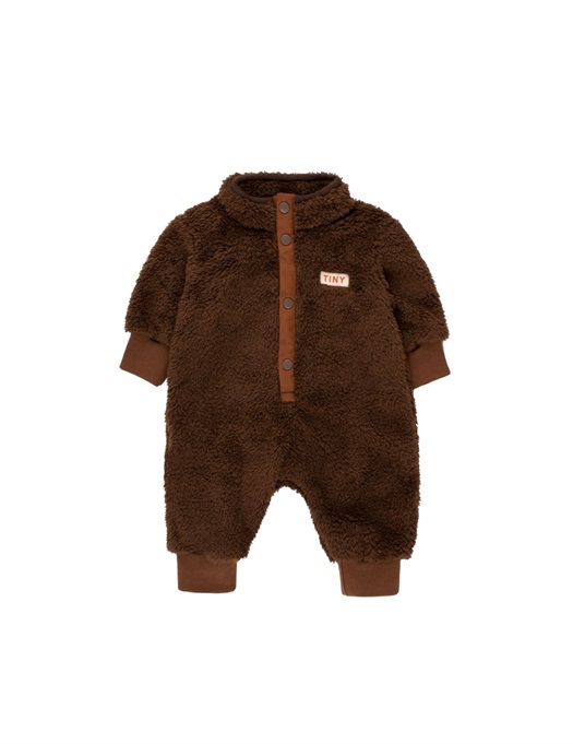 Baby Polar Sherpa Onepiece Chocolate