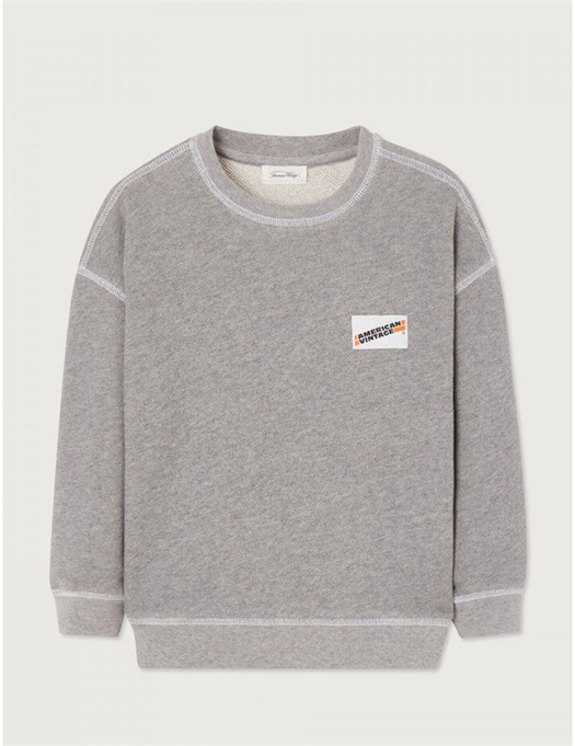 Gup Sweatshirt Heather Grey/Patch