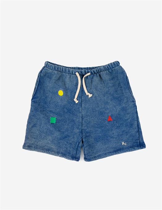 Geometric Shapes Bermuda Shorts