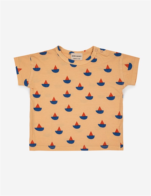 Baby Sail Boat All Over T-Shirt