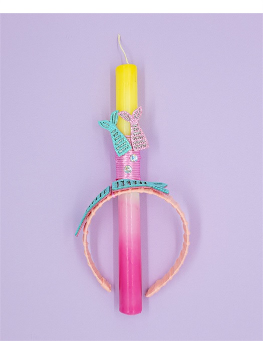 KIDDOZ Easter Candle - Mermaid Tiara