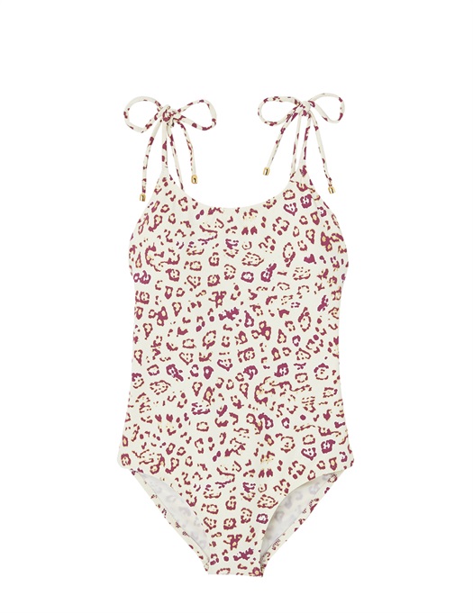 Savanna Swimsuit Leopard Glitter