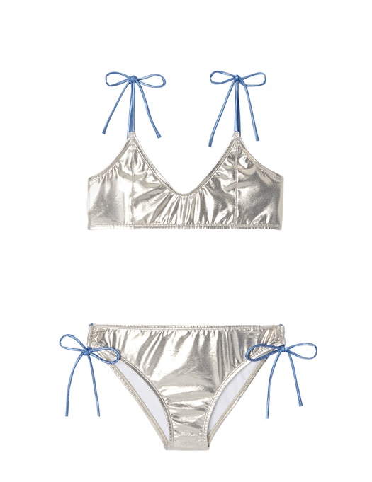 Sorbet Bikini Silver Iridescent