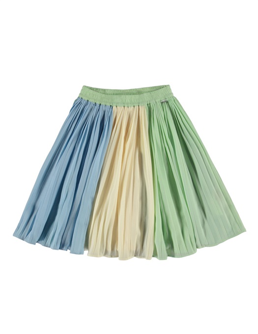 Bess Pleated Skirt - Pale Bear