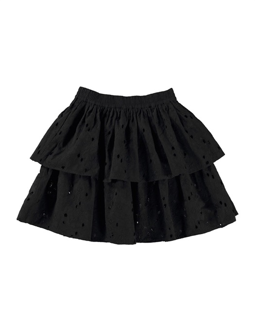 Brigitte Ruffles Skirt - Black