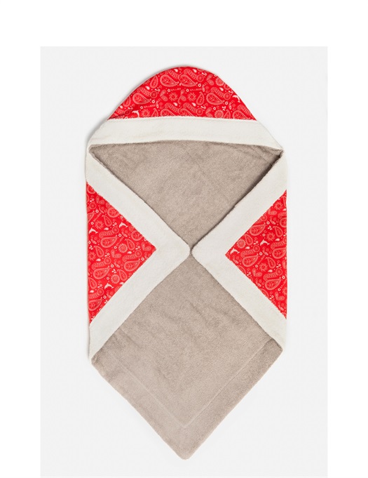 Baby Towel - Red Bandana