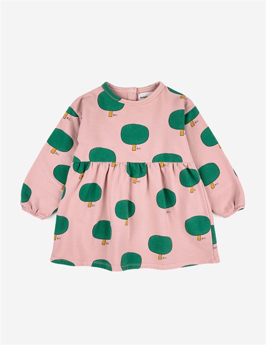 Baby Green Tree All Over Dress