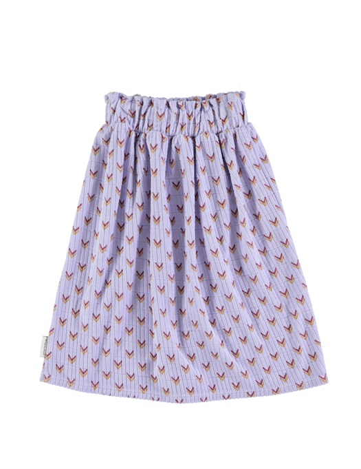 Long Terry Skirt Lilac Arrows