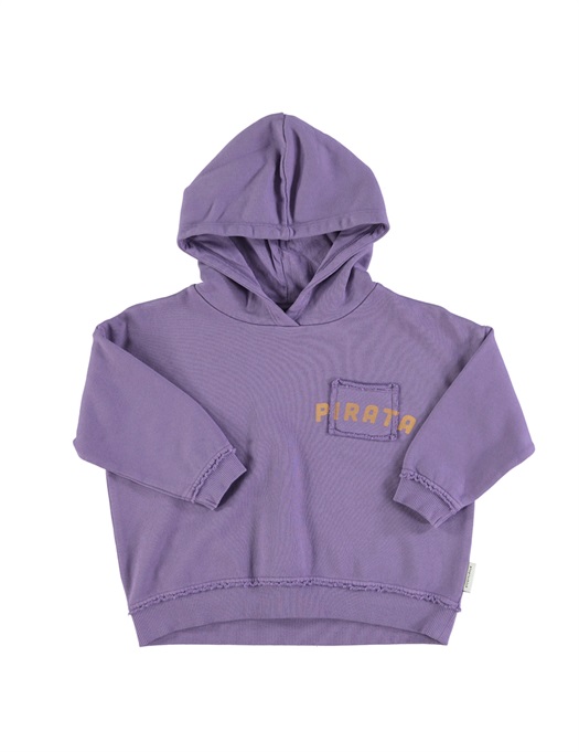 Purple Hoodie Pirata Print