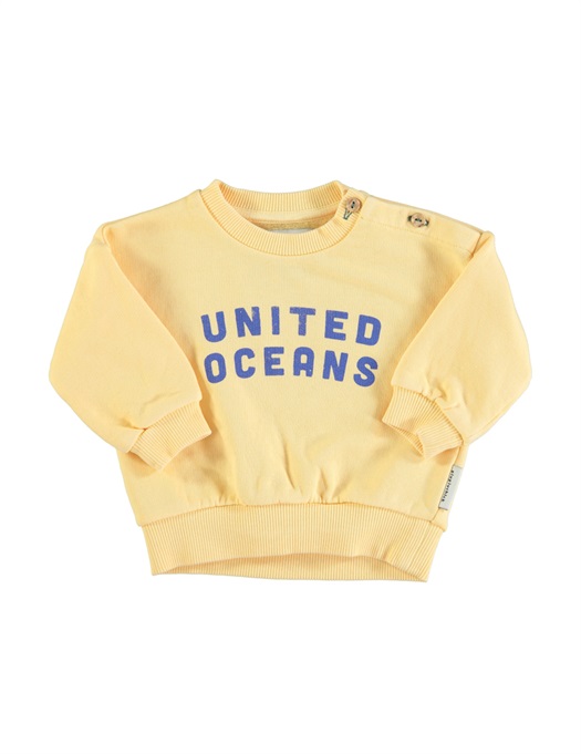 Baby Yellow Sweatshirt United Oceans