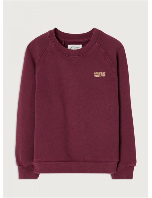 Izubird Sweatshirt Bordeaux Vintage