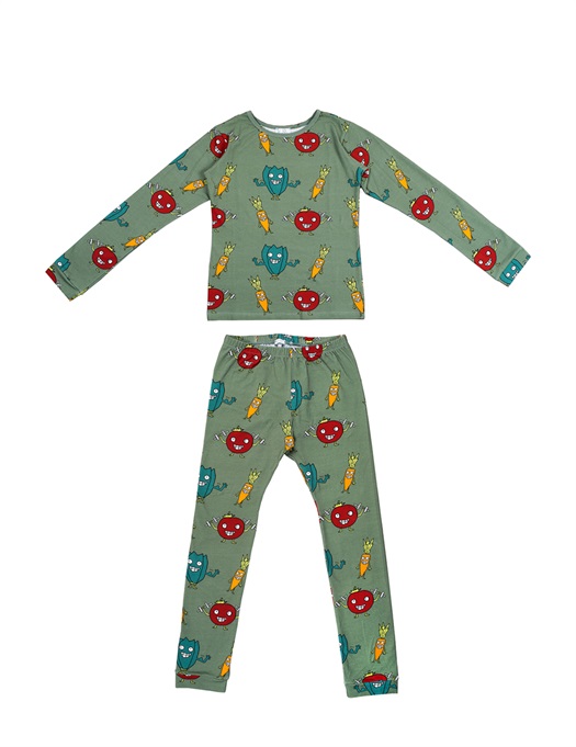 Winter Pyjama Set Fit Veggies