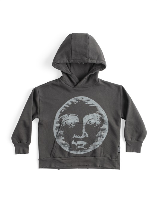 Moon Inked Hoodie Graphite