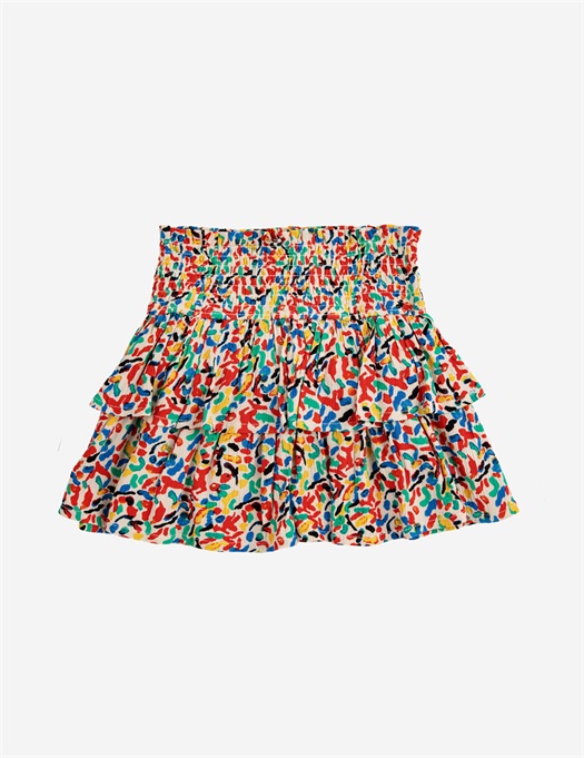 Confetti All Over Ruffle Skirt